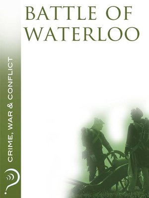 cover image of Battle of Waterloo